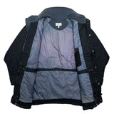 (designers) 1990'S～ MADE IN ROMANIA ARMANI JEANS STAND UP COLLAR PADDED NYLON JACKET