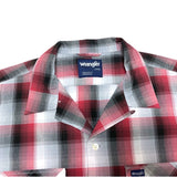 (VINTAGE) 2000'S～ WRANGLER SHADOW PALID LOOP COLLAR BOX SHIRT