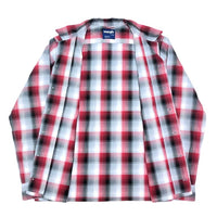(VINTAGE) 2000'S～ WRANGLER SHADOW PALID LOOP COLLAR BOX SHIRT