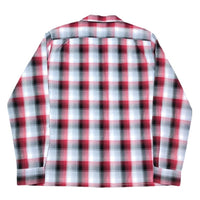 (VINTAGE) 2000'S～ WRANGLER SHADOW PALID LOOP COLLAR BOX SHIRT