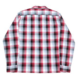 (VINTAGE) 2000'S～ WRANGLER SHADOW PALID LOOP COLLAR BOX SHIRT