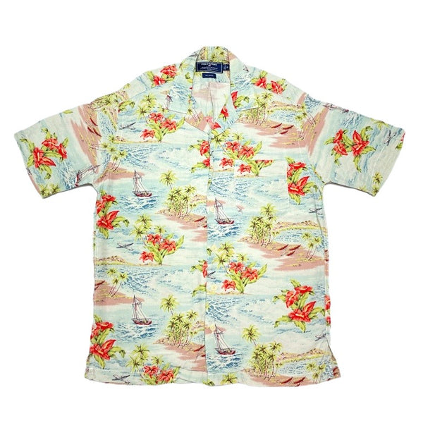 (VINTAGE) 1990'S～ POLO SPORT RAYON HAWAIIAN SHIRT