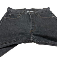 (VINTAGE) 1990'S～ MADE IN USA Levi's 501 YARN DYED BLACK DENIM PANTS