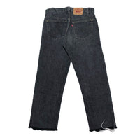 (VINTAGE) 1990'S～ MADE IN USA Levi's 501 YARN DYED BLACK DENIM PANTS