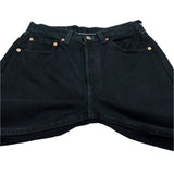 (vintage) 1999 MADE IN USA Levi's 501 OVERDYED BLACK DENIM PANTS