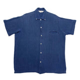 (vintage) 1960'S～ PAUL HOWARD STRIPED PATTERN RAYON 3 POINT FASTENING SHORT SLEEVE SHIRT