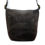 (other) 1990'S～ MADE IN USA OLD COACH ROUGH OUT 2WAY BUCKET STYLE LEATHER BAG