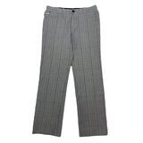 (DESIGNERS) MADE IN MOROCCO DRIES VAN NOTEN LATTICE PATTERN 5 POCKET PANTS