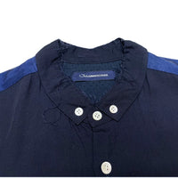 (DESIGNERS) MADE IN JAPAN John UNDERCOVER 3 MATERIAL PANELED LONG LENGTH SHIRT