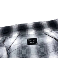 (DESIGNERS) 2000'S～ NUMBER NINE SHADOW PLAID WESTERN FLANNEL SHIRT WITH GUSSET