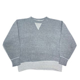 (vintage) 1950'S～ RUSSELL 2 TONE SWEAT SHIRT WITH FRONT V GUSSET