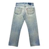 (VINTAGE) 1970'S～ Levi's 501 66 SINGLE DISTRESSED DENIM PANTS