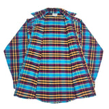 (vintage) 1990'S～ FIVE BROTHER PLAID PATTERN HEAVY FLANNEL SHIRT