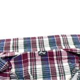 (VINTAGE) 1990'S～ MADE IN USA AIRWALK PLAID PATTERN ZIP UP HEAVY FLANNEL BOX SHIRT
