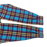 (vintage) 1990'S～ FIVE BROTHER PLAID PATTERN HEAVY FLANNEL SHIRT