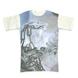 (designers) 2015 MADE IN TURKEY MAISON MARGIELA MM6 BIG PRINT SHORT SLEEVE SWEAT SHIRT