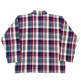 (VINTAGE) 1990'S～ MADE IN USA AIRWALK PLAID PATTERN ZIP UP HEAVY FLANNEL BOX SHIRT