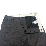 (designers) 2000'S～ LE CASUAL DE MARITHE FRANCOIS GIRBAUD FRONT DIAGONAL BUTTON FLY DESIGN PANTS