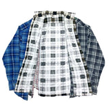 (designers) MADE IN JAPAN Rebuild by Needles 7 CUT REMAKE PATCHWORK LIGHT FLANNEL SHIRT