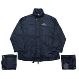 (designers) 1980'S～ HAI SPORTING GEAR THIN PADDED NYLON JACKET WITH DETACHABLE POCKET