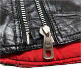 (vintage) 1980'S～ CAMPRI SPORT PATCHWORK DOUBLE BREASTED LEATHER BIKER JACKET