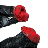 (vintage) 1980'S～ CAMPRI SPORT PATCHWORK DOUBLE BREASTED LEATHER BIKER JACKET