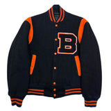 (vintage) 1960'S～ UNKNOWN WOOL X NYLON REVERSIBLE VARSITY JACKET