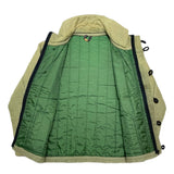 (vintage) MADE IN ENGLAND LAVENHAM FADED COTTON LINEN QUILTING JACKET