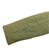 (vintage) MADE IN ENGLAND LAVENHAM FADED COTTON LINEN QUILTING JACKET