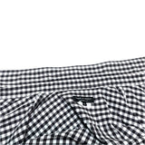 (designers) COMME des GARCONS HOMME PLUS CHECKERED PATTERN BLEACHED SHORT SLEEVE SHIRT