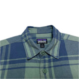 (vintage) 2022 PATAGONIA LATTICE PATTERN BOX SHIRT FA22