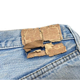 (VINTAGE) 1970'S～ Levi's 501 66 SINGLE STITCH DISTRESSED DENIM PANTS