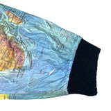 (VINTAGE) 1986 WORLD MAP ALL OVER PRINT TYVEK JACKET