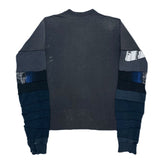 (VINTAGE) 1990'S～ MADE IN USA HARLEY DAVIDSON SLEEVE PATCHWORK REMAKE LONG SLEEVE T-SHIRT AS IS