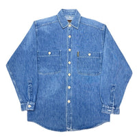 (DESIGNERS) 1990'S～ ARMANI JEANS DENIM SHIRT