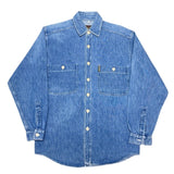 (DESIGNERS) 1990'S～ ARMANI JEANS DENIM SHIRT