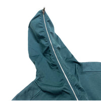(DESIGNERS) MADE IN ITALY MAISON MARGIELA MM6 LONG LENGTH HALF ZIP SLEEVELESS HOODIE VEST