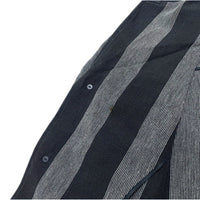 (DESIGNERS) 1980'S～ MADE IN JAPAN Plantation by ISSEY MIYAKE THICK STRIPED PATTERN 3 BUTTON BLAZER JACKET WITH PATCH POCKET