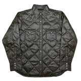 (vintage) MOONSTONE PLAID PATTERN DOWN SHIRT JACKET