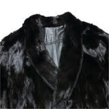 (vintage) UNKNOWN FUR X LEATHER REVERSIBLE DOUBLE BREASTED BLAZER JACKET
