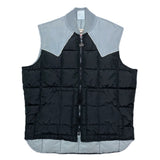 (vintage) 1990'S～ WALLS PANELED DESIGN DOWN VEST