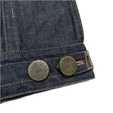 (designers) 1990'S～ MADE IN JAPAN beauty beast DENIM TRUCKER JACKET WITH BIG BUTTON