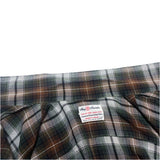 (vintage) 1960'S～ Macy Associates SHADOW PLAID RAYON LOOP COLLAR BOX SHIRT