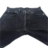 (vintage) 1997 MADE IN USA Levi's 501-5960 OVERDYED BLACK DENIM PANTS