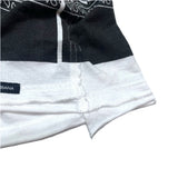 (designers) MADE IN ITALY DOLCE & GABBANA BANDANA PATTERN ALL OVER PRINT SHORT SLEEVE SHIRT WITH POCKET