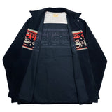 (designers) MADE IN JAPAN TOYO ENTERPRISE Style Eyes PRINT CORDUROY LOOP COLLAR BOX SHIRT