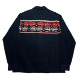 (designers) MADE IN JAPAN TOYO ENTERPRISE Style Eyes PRINT CORDUROY LOOP COLLAR BOX SHIRT