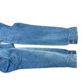 (VINTAGE) 1970'S～ UNKNOWN PAINTED REMAKE DENIM SHIRT