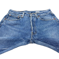 (DESIGNERS) MADE IN JAPAN OLD PARK Levi's 501 FRONT SLIT REMAKE DENIM PANTS