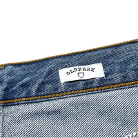 (DESIGNERS) MADE IN JAPAN OLD PARK Levi's 501 FRONT SLIT REMAKE DENIM PANTS